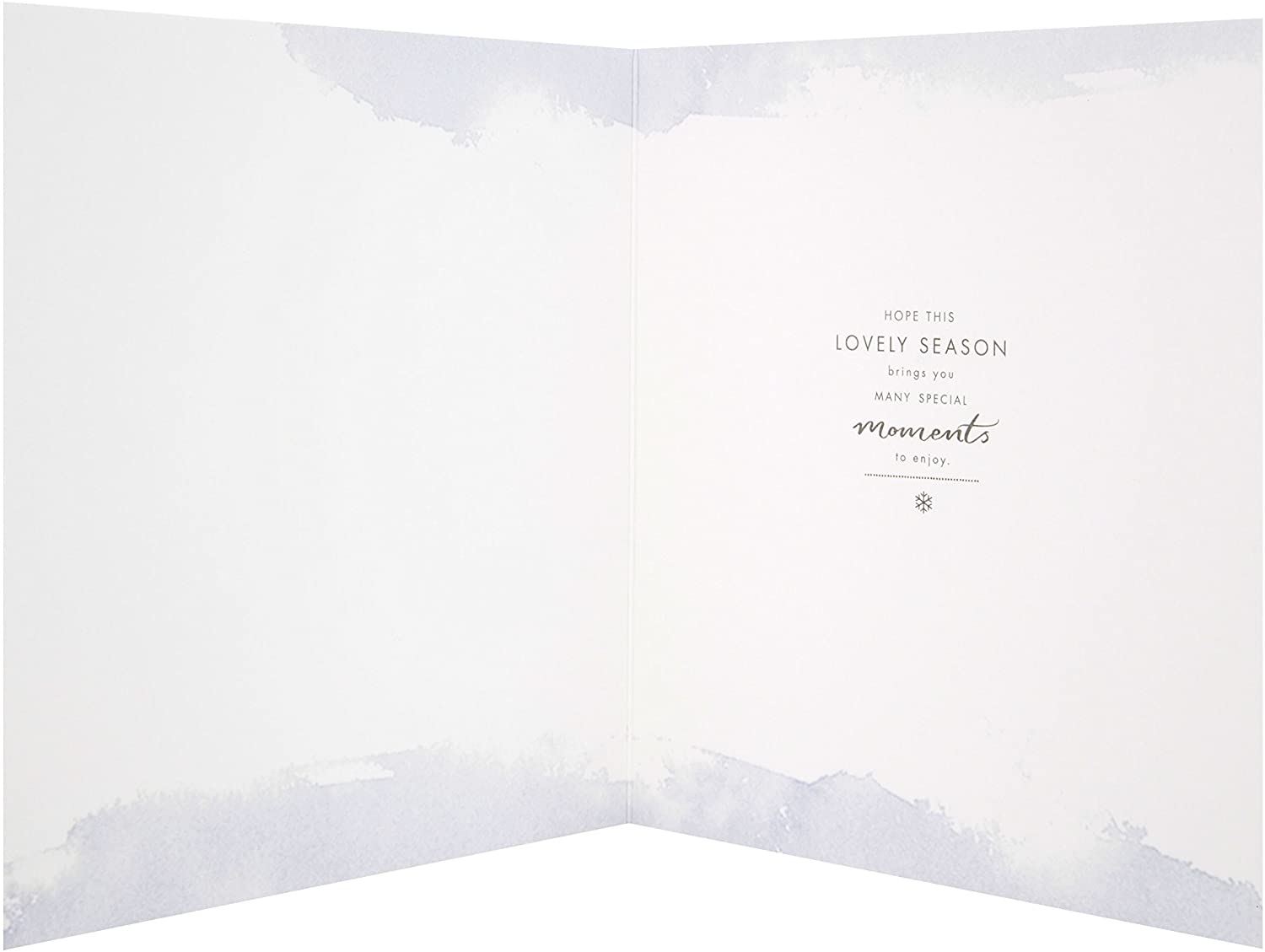 Hallmark Medium "Peaceful" Christmas Card - Image 2