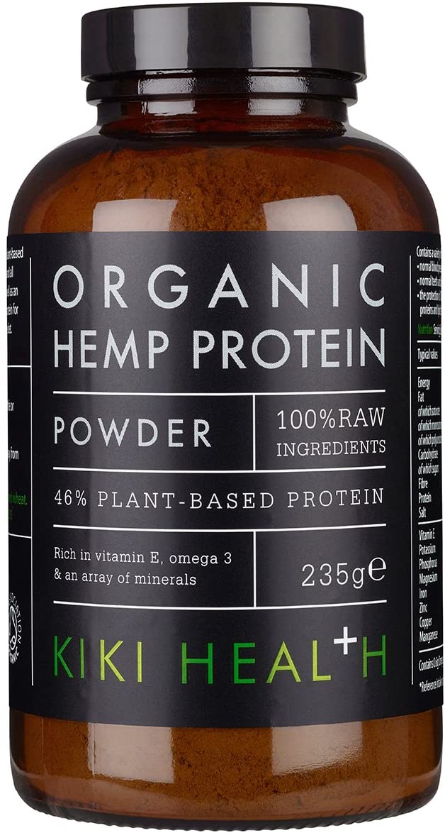 KIKI Health Organic Hemp Protein Powder, 235 g