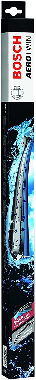 Bosch Aerotwin A 640 S, Front Windscreen Wipers, Set of 2 Replacement Blades, Comes with Pre-assembled Adapter, 2 Blades - Image 2