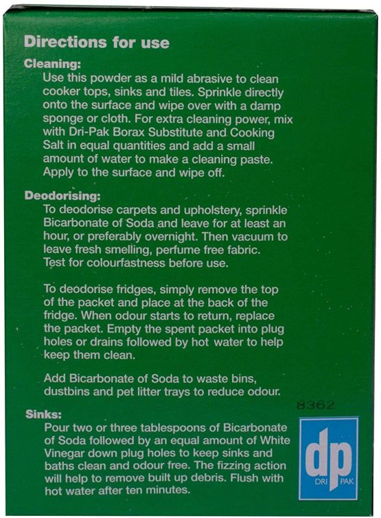 Dri Pak Bicarbonate of Soda 500Gm - Image 2
