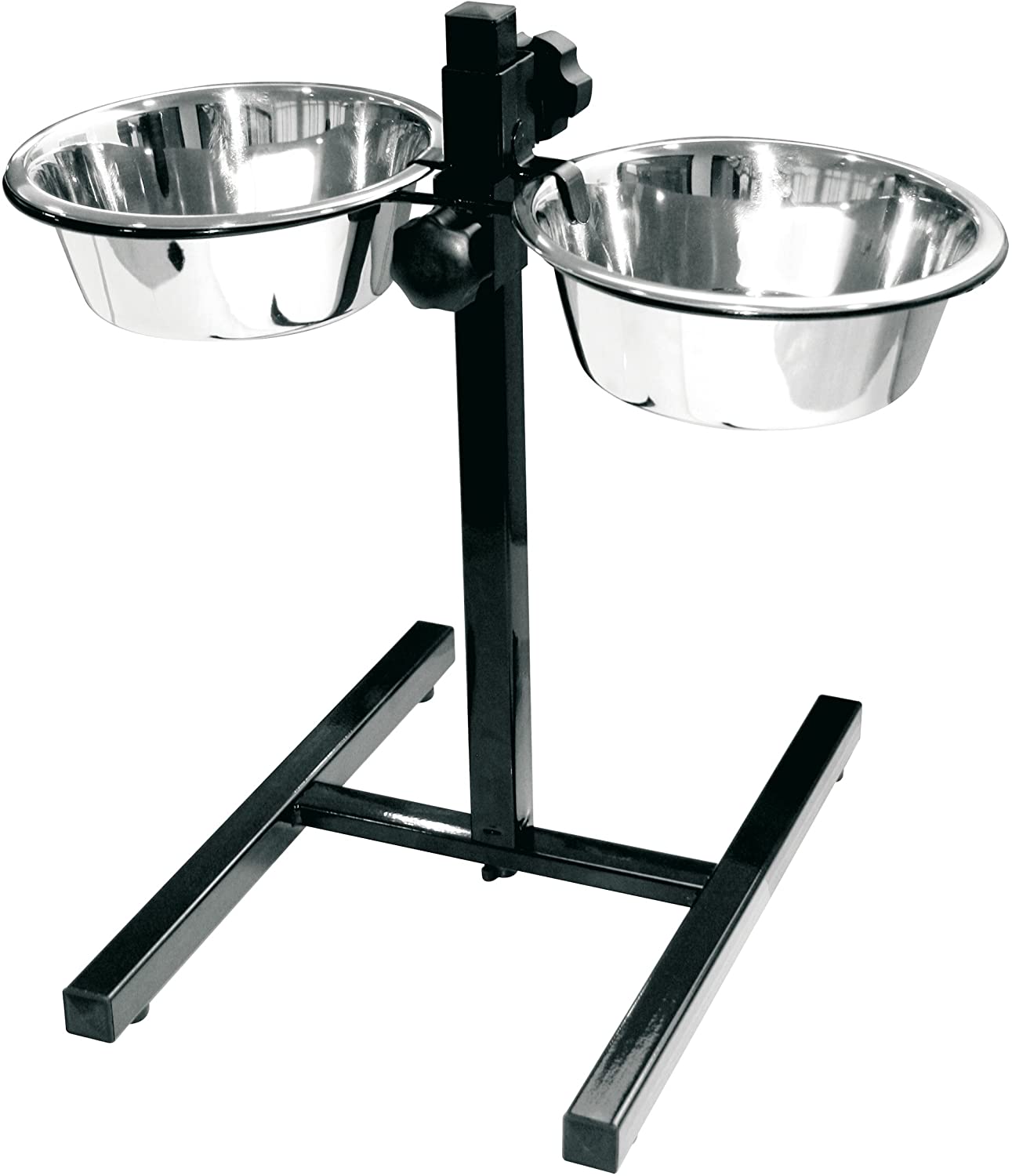 CROCI Dinner Set, 20 cm, Pack of 2, black