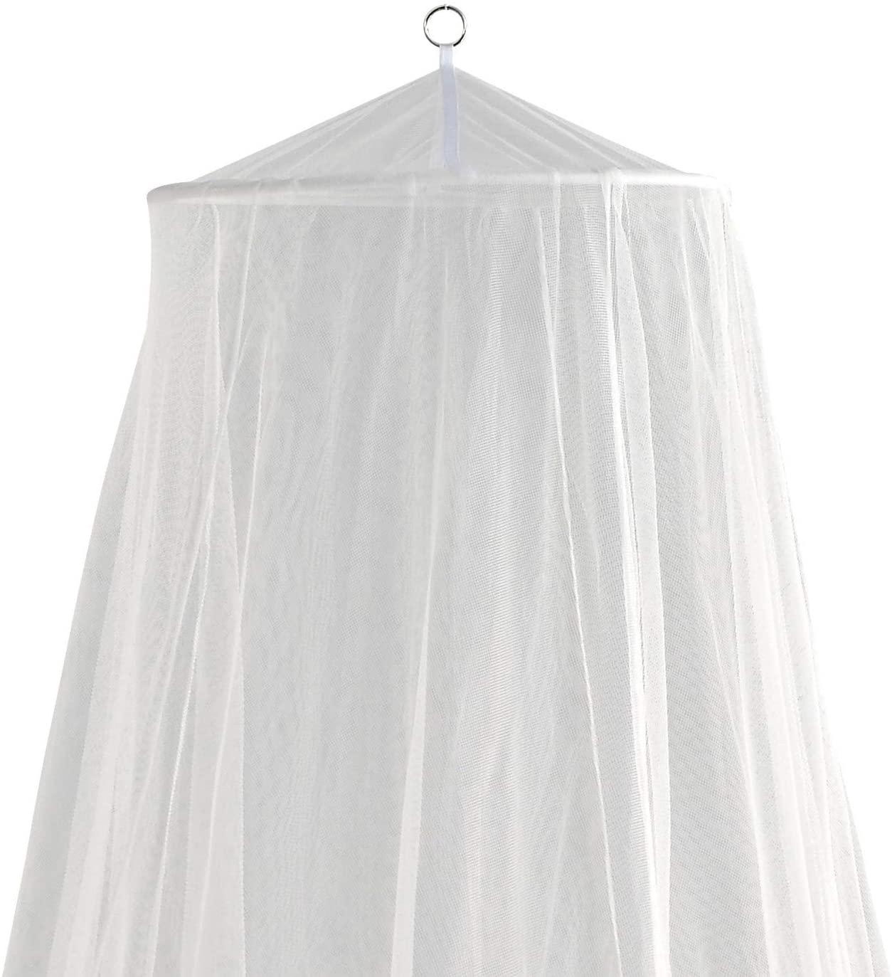 Light Weight bell-shaped mosquito net - impregnated, Black, 270x225 cm (Lot de 1) - Image 3