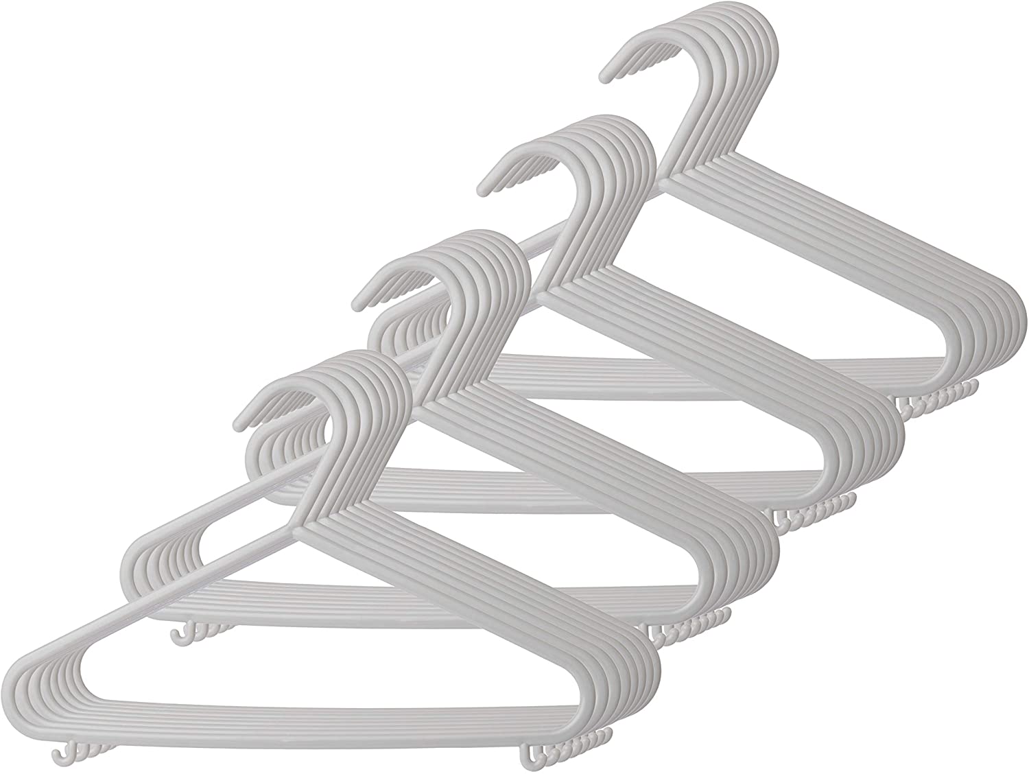 Bieco Children's Clothes Hangers 32 Pcs Grey, Grau, 32 Stück