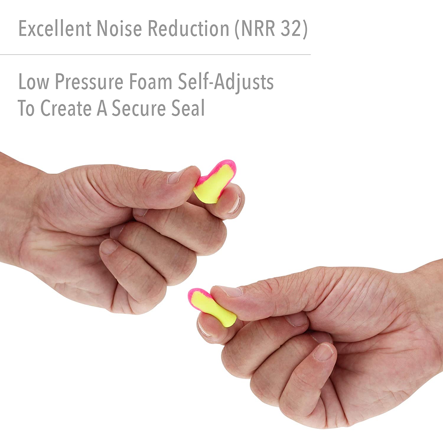 Honeywell LL-1D Howard Leight LaserLite Earplug Refill, Pack of 500, LL-1-D, Yellow & Magenta - Image 4