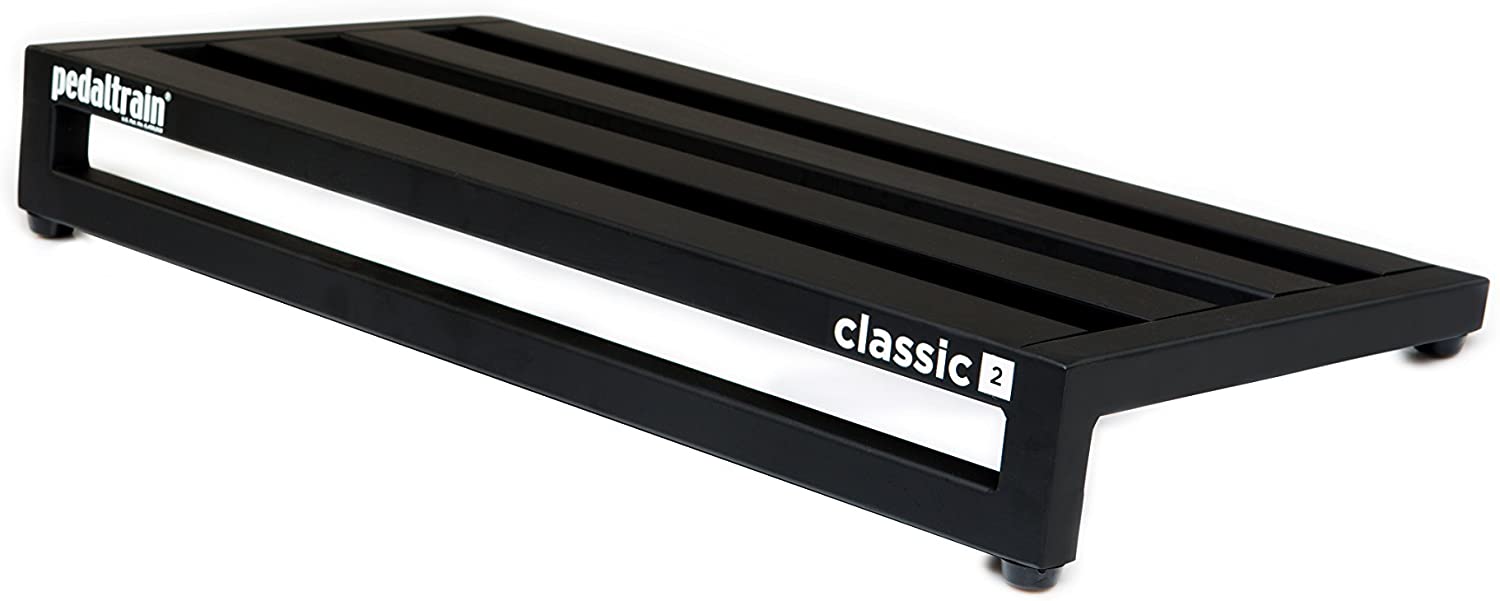 Pedaltrain PT-CL2-TC Classic 2 with Tour Case 4 Rails - 24” x 12.5”,Black, 24" - Tour Case - Image 2