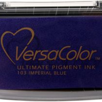 Tsukineko VC103 Versacolor Pigment Ink Pad - Imperial Blue