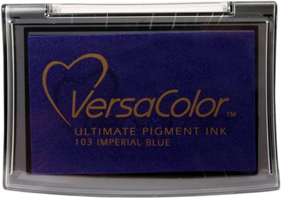 Tsukineko VC103 Versacolor Pigment Ink Pad - Imperial Blue
