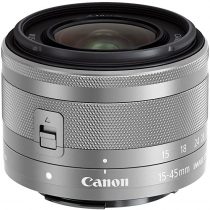 Canon CAN2581 15-45 mm F 3.5-6.3 EF-M IS STM Lens for Camera - Silver