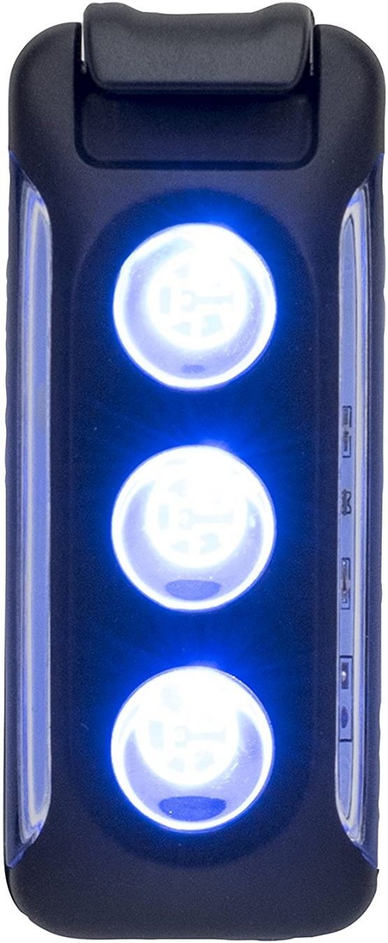 Nathan LUX Running/Bike Strobe Light LED Clip-on. USB Rechargeable Safety Gear. Night Run. Winter/Dark/Hiking, Walking. - Image 2