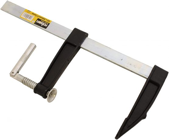 Rolson 14393 F-Clamp Metal Handle, 120 x 300 mm