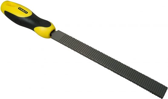 Stanley 0-22-465 Escofina Plana basta 200 mm, Yellow/Black