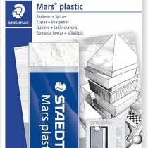 Staedtler Mars Plastic 526 S3BK2D Sharpener and Eraser Set