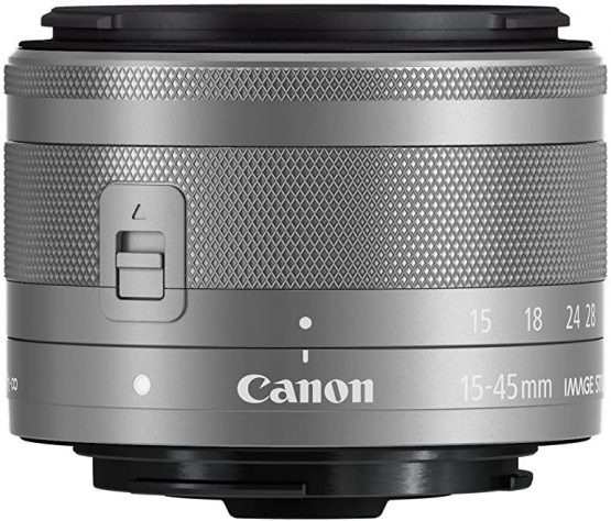 Canon CAN2581 15-45 mm F 3.5-6.3 EF-M IS STM Lens for Camera - Silver - Image 2