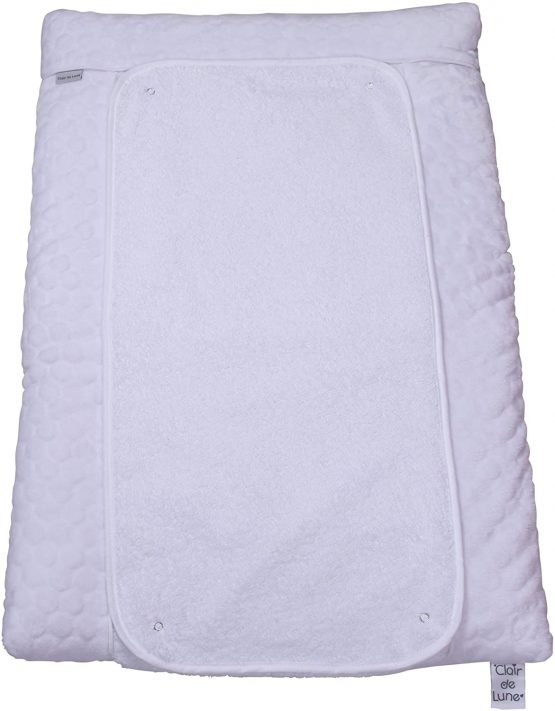 Clair de Lune Luxury Marshmallow Changing Mat (White)