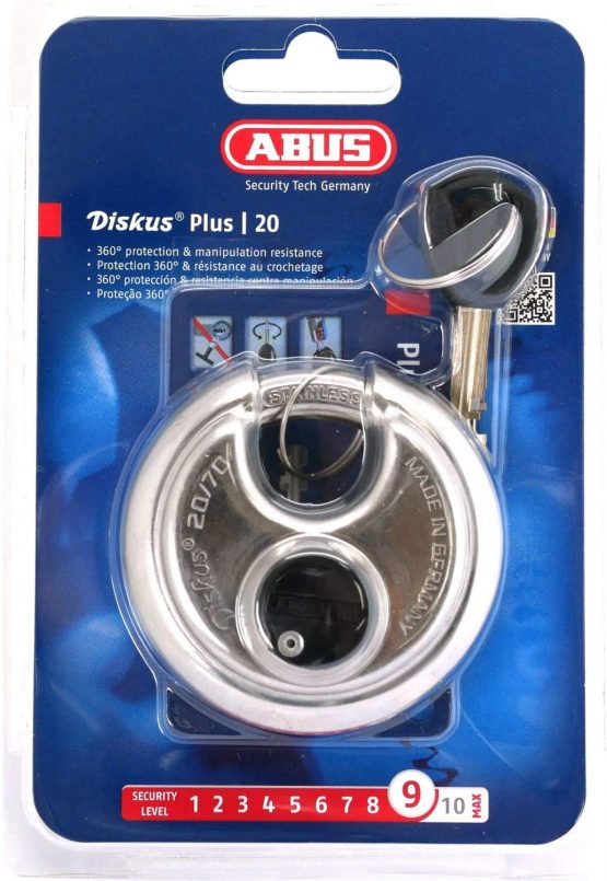 ABUS 20/70 Diskus Plus Padlock - Image 2