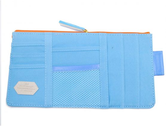 Millya Car Visor Organizer, Sun Shade CD Holder Card Storage Pouch Bag