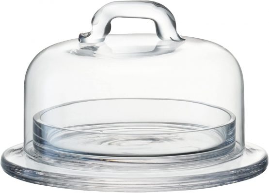 LSA SZ21 Serve Dish & Cover Ø11.5 cm/Ø10.5 cm Clear - Image 2