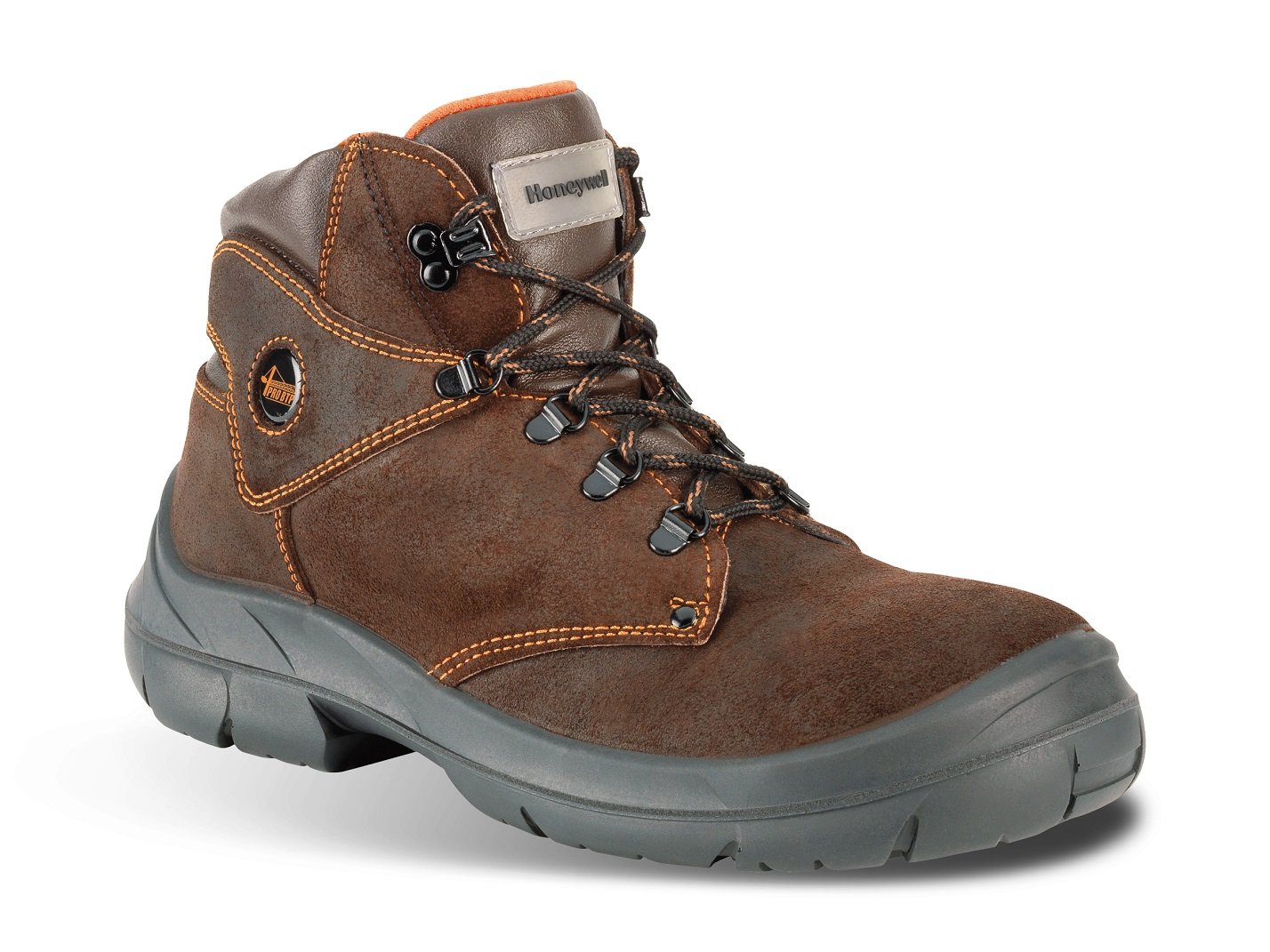 Honeywell Bacou PRO BTP S3 CI SRC Certified Water Resistant Oiled Full Grain Leather Lace Up Safety Shoes with Poromax 3D Lining - Image 2