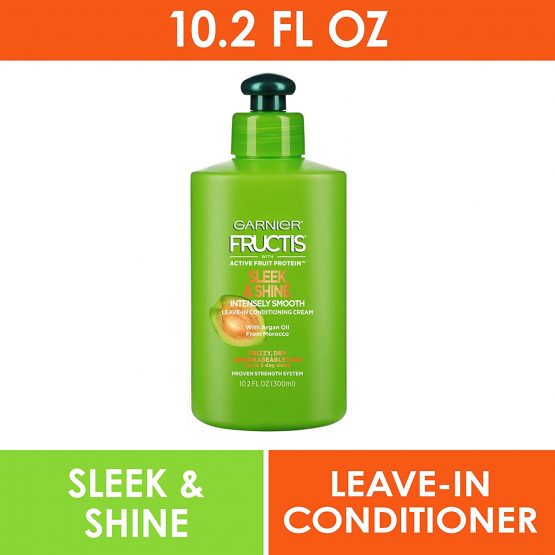 Garnier Fructis Sleek & Shine Intensely Smooth Leave-In Conditioning Cream 10.2 oz - Image 3