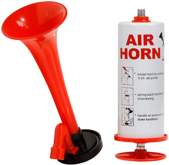 Streetwize - Hand Horn Clam Pack – Hand Operated Air Horn with Pump Action - Ideal For: Stag Parties, Rugby Matches - Image 2
