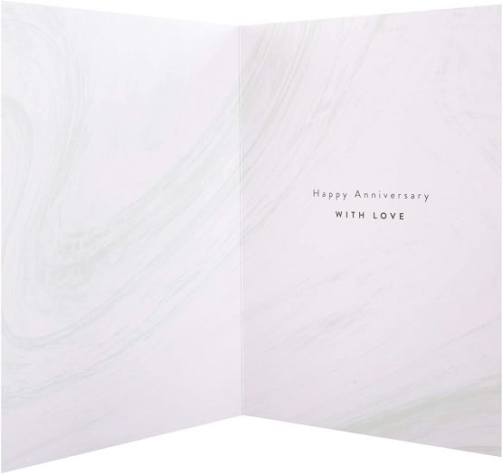 1st Wedding Anniversary Card from Hallmark - 3D Tag Design - Image 4