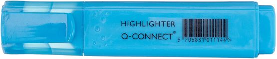 Q-Connect 10844 Highlighter Chisel Tip 2-5 mm Line Black