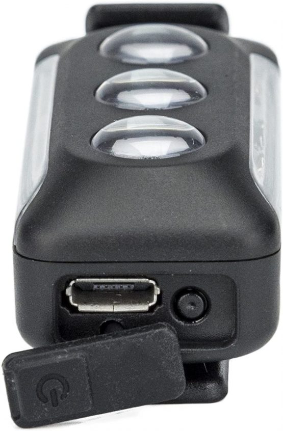 Nathan LUX Running/Bike Strobe Light LED Clip-on. USB Rechargeable Safety Gear. Night Run. Winter/Dark/Hiking, Walking. - Image 4