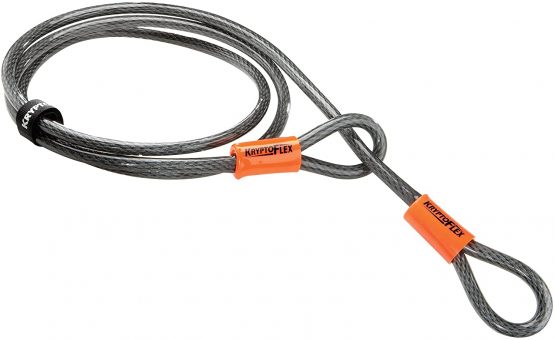 Kryptonite Kryptoflex Cable with Double Loop Bike Lock Security