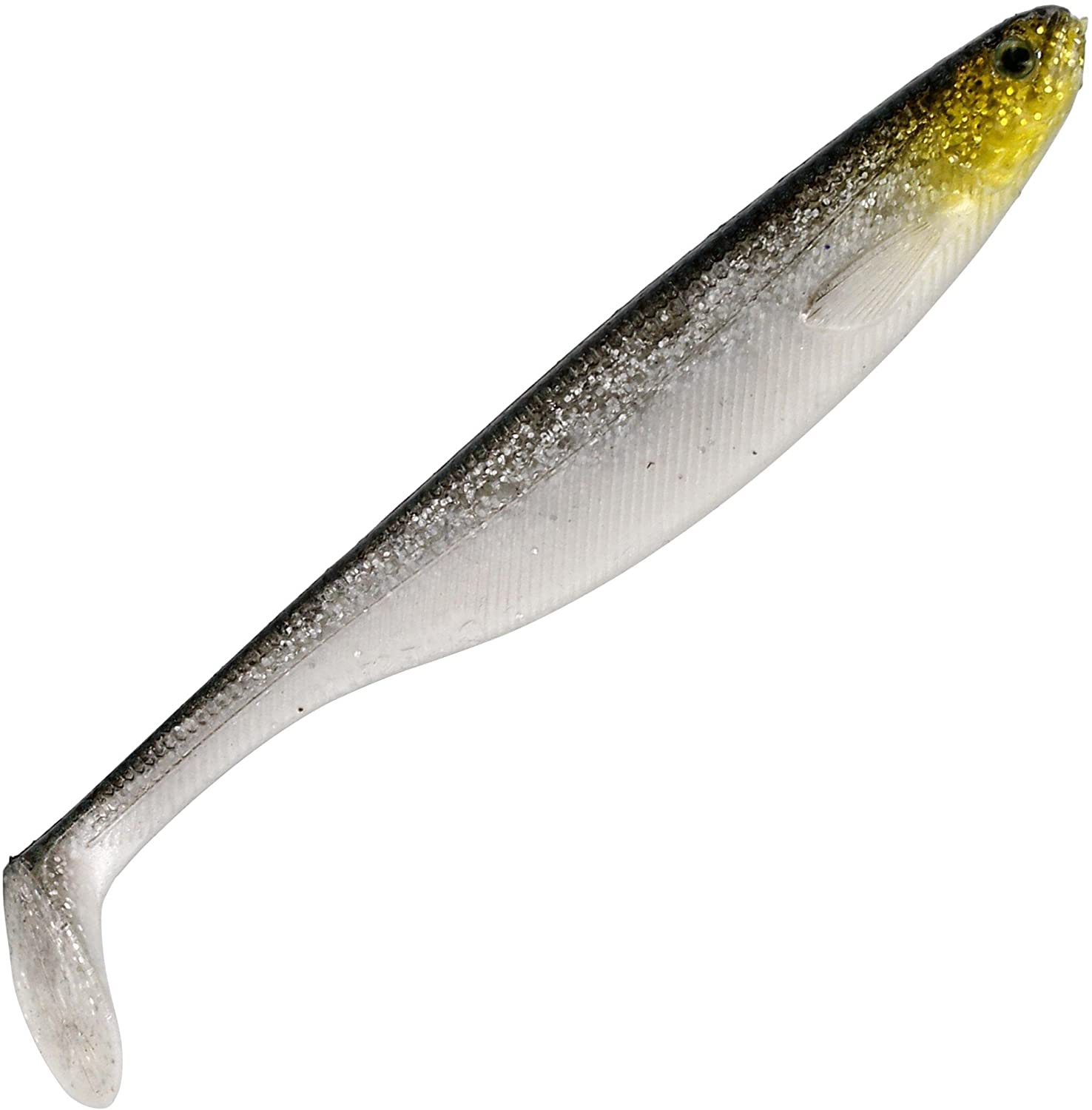 Westin Shad Teez 10 cm, 6 g - 3 rubber fish for spin fishing perch bait, zander bait, rubber bait, shads, Headlight