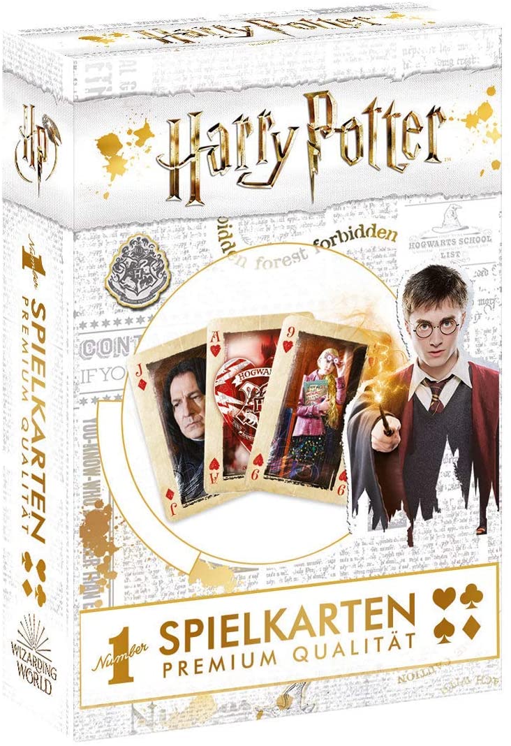 Number 1 Spielkarten - Harry Potter - Harry Potter Fanartikel - Alter 6+, Card Game