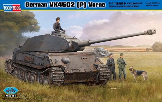 Hobbyboss 1:35 Scale German VK4502 P Vorne Assembly Kit