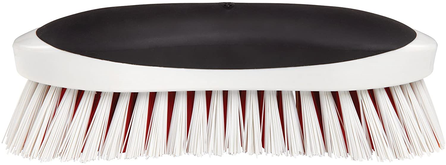OXO Good Grips Heavy Duty Scrub Brush, Black, 6.9 x 7.6 x 26.6 cm