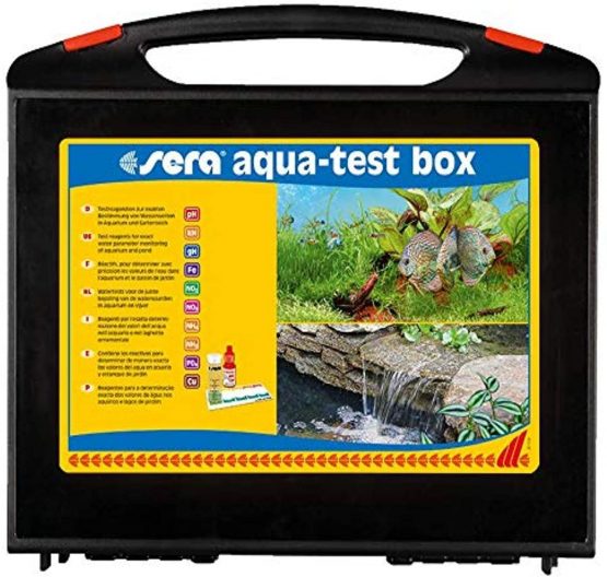 sera Professional Marine Aqua Test Box Test Kit 9 Different Water Test In One Box