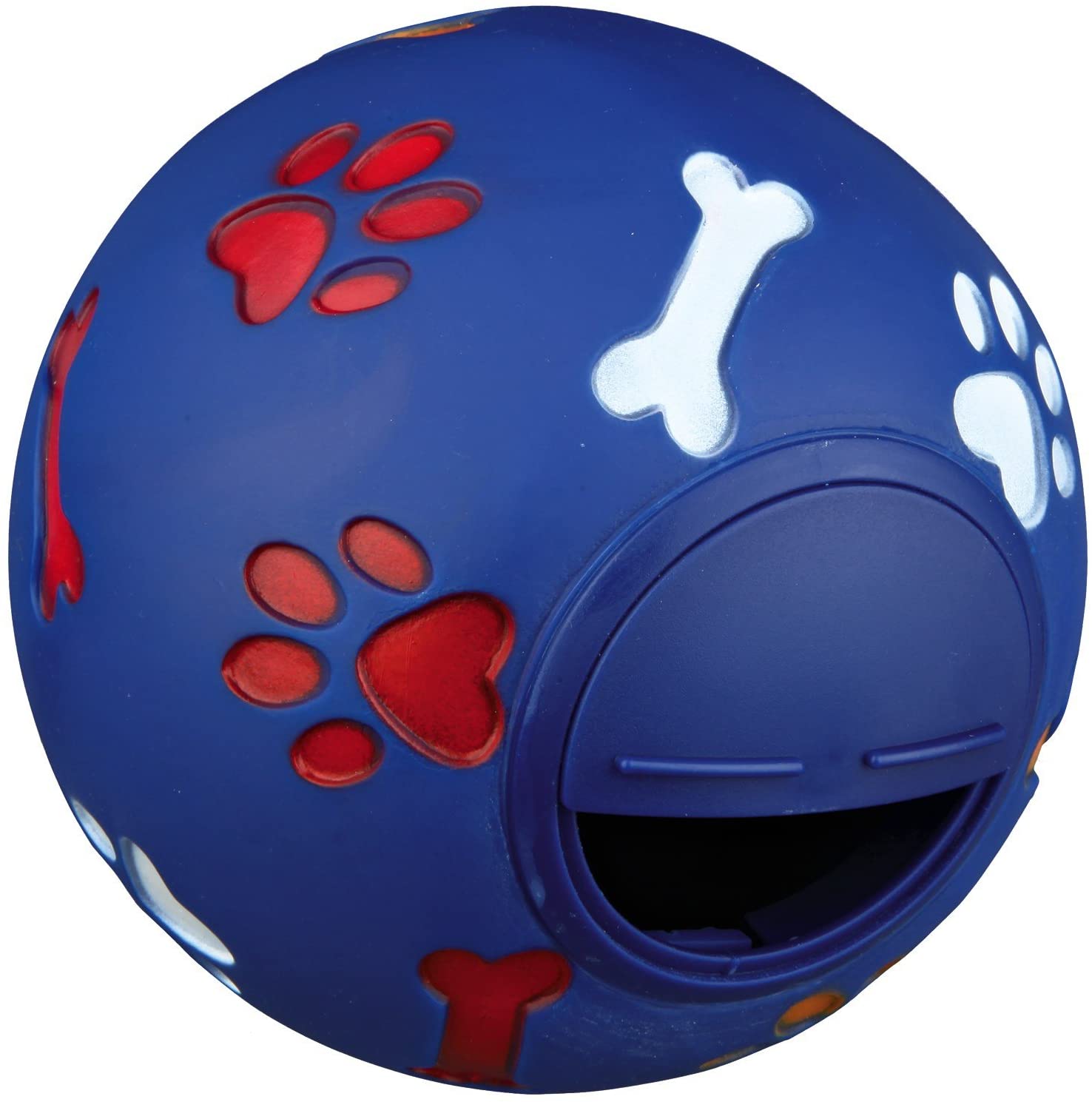 Trixie Dog Activity Plastic Snack Ball, 7 cm Diameter, Assorted color