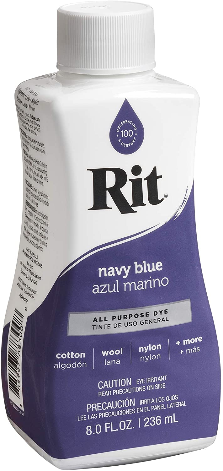 Nakoma 88300 Rit Liquid Dye, Multi-Colour, 8 oz, Navy Blue, 8 fl oz - Image 4