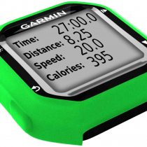 Tuff-Luv Silicone case and screen protection for Garmin Edge 20/25 - Green