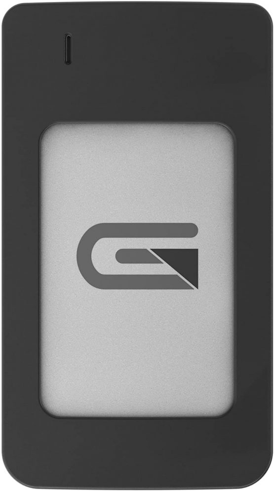 Glyph Atom RAID USB 3.1 Type-C External Solid State Drive (1TB, Silver)