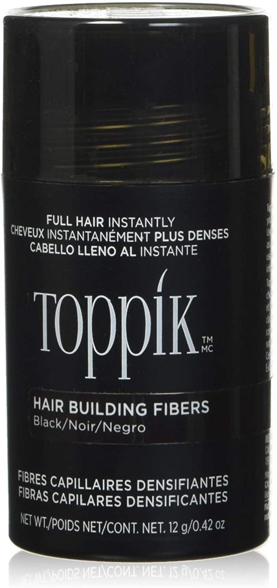 Toppik Hair Building Fibers, 12 g, Black