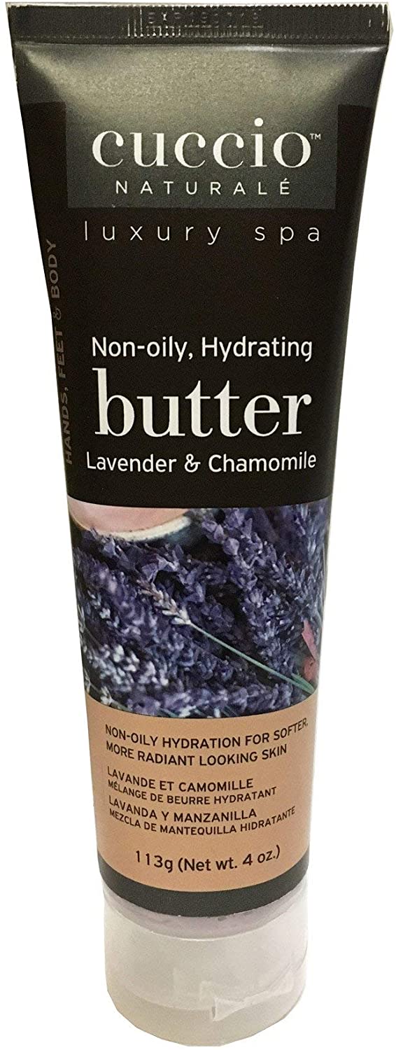 Lavender & Chamomile Butter Blend Tube 4oz, Lavender and chamomile, 113 g (Pack of 1)