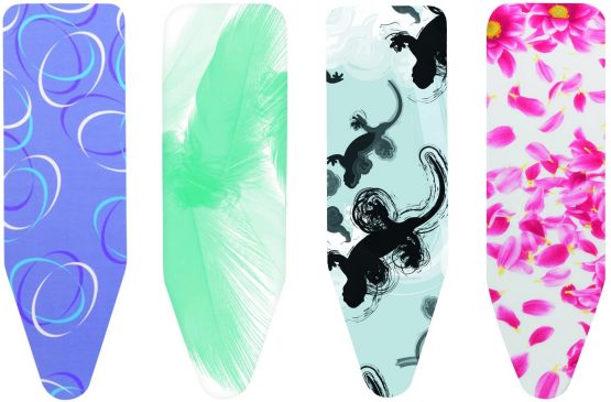 Brabantia x1 Replacement Cover with 2 mm Foam for Ironing Board Size A (110 x 30cm) Assorted Colourful Mixed Styles (Selection is Random)