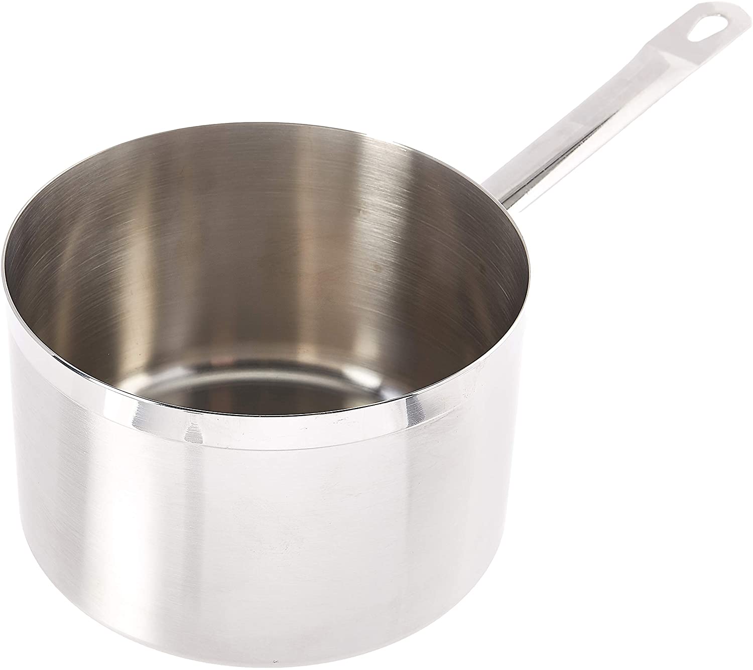 Paderno World Cuisine "Grand Gourmet Stainless-steel 4-1/4-Quart Sauce Pan, Silver