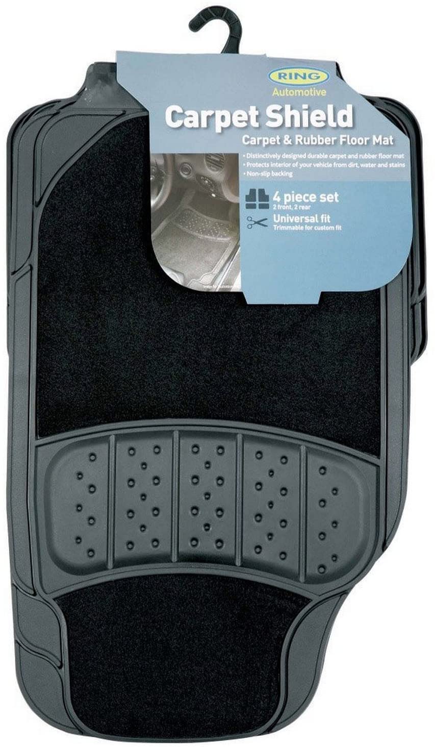 Ring Automotive RMAT1 Carpet Shield Rubber, Black Matt