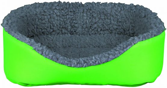 Trixie 62703 Cuddly Bed for Small Animals 35 × 28 cm Green/Grey