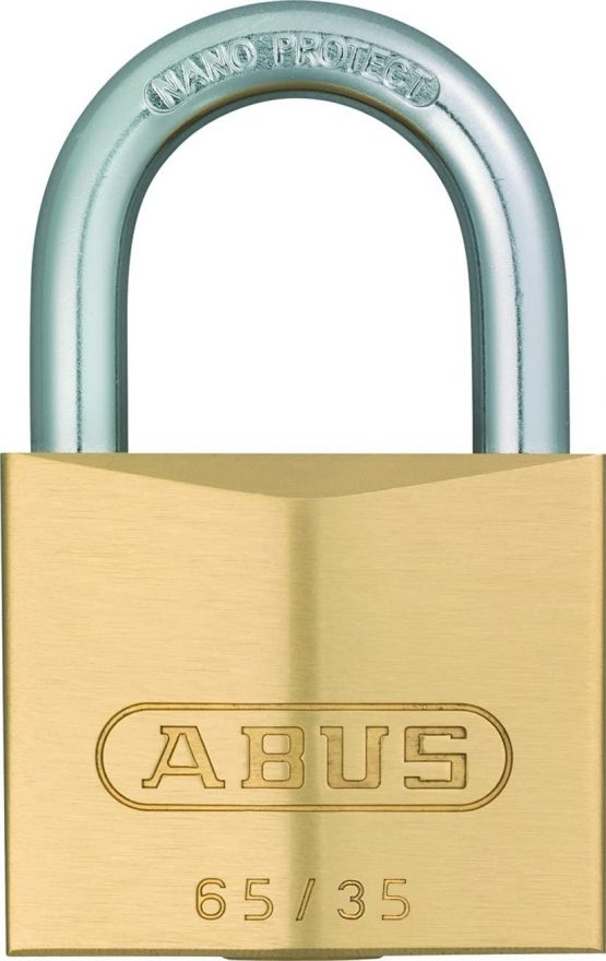 ABUS 11983 Brass Padlock with 6354 Alike Keyed