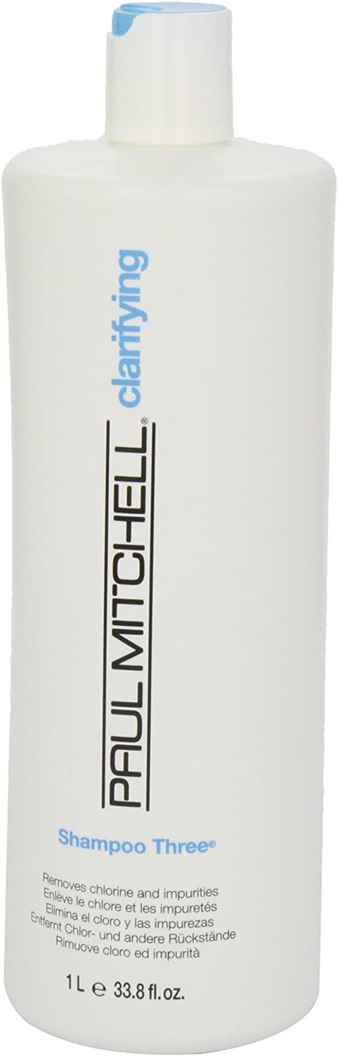 Paul Mitchell Clarifying Shampoo Three 1000 ml 1 l (Pack of 1), White/Opulent Garden - Image 3