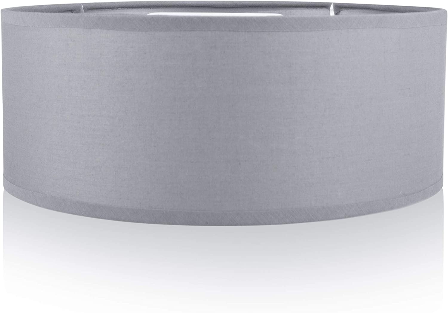 Smartwares Ceiling Light, Grey 20cm, A+, Fabric, E14, 40 W - Image 2
