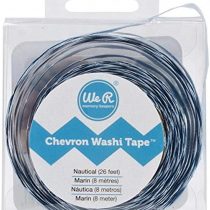 Washi We R Memory Keepers Chevron Tape, Nautical