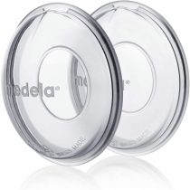 Medela Milk Collection Shells - BPA-Free, Made from Soft, Flexible Silicone, Includes 2 Shells