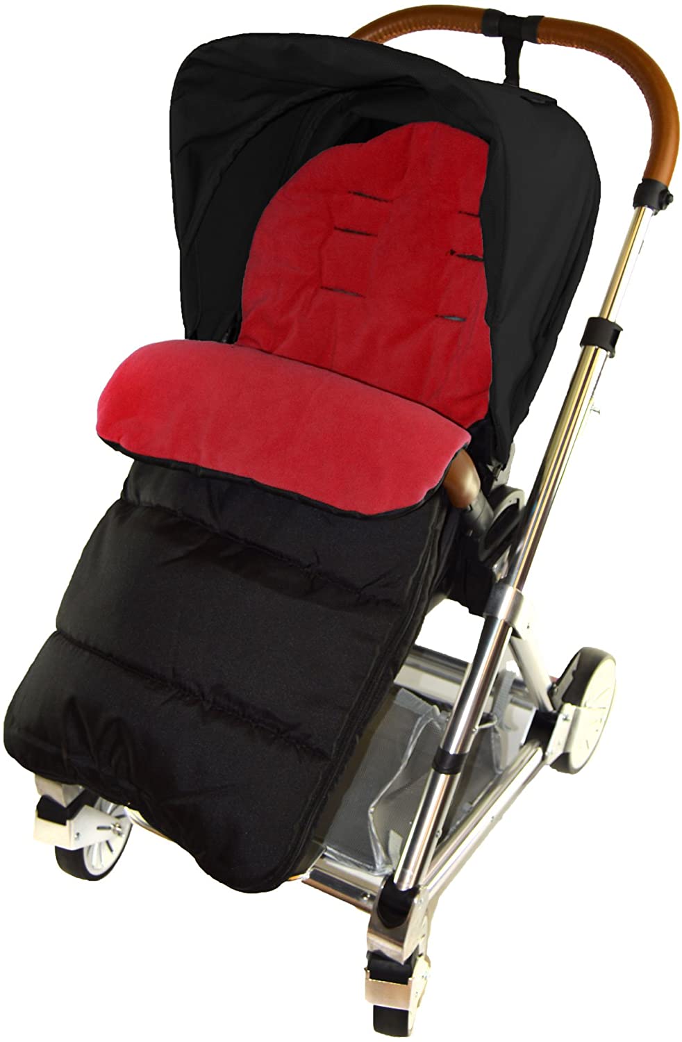 Footmuff/Cosy Toes Compatible with Mamas & Papas Pushchair Fire Red