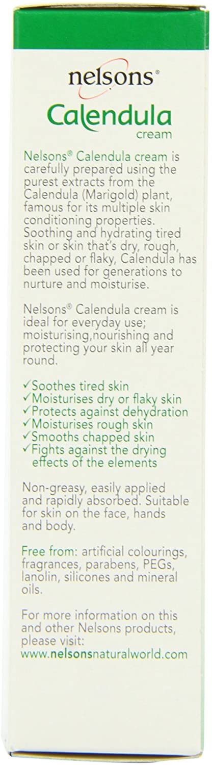 Nelsons Calendula Cream (50ml), Gentle Moisturiser for Face Hands Body for Soothing and Hydrating Dry Rough Skin, Non-Greasy - Image 2
